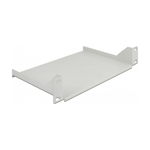 DeLOCK Estante de 10″ para armario de red 1U gris DeLOCK Estante de 10″ para armario de red 1U gris