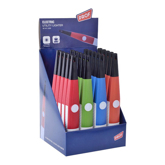 Polyflame Encendedor Multichispa Colores Surtidos 23,7 x 3,3 x 2,7 cm