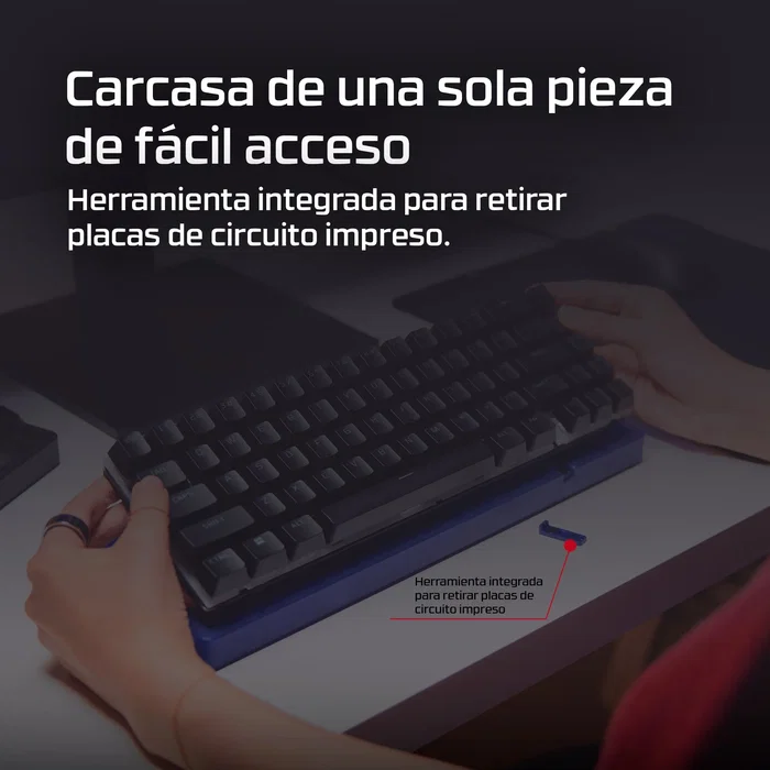 HyperX Origins 2 65 Teclado Mecánico Compacto RGB Negro HyperX Origins 2 65 Teclado Mecánico Compacto RGB Negro