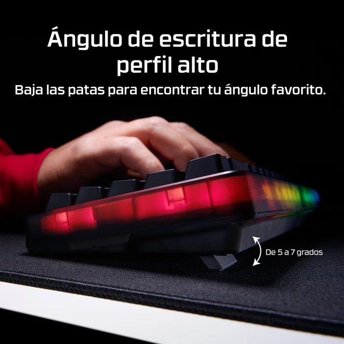 HyperX Origins 2 65 Teclado Mecánico Compacto RGB Negro HyperX Origins 2 65 Teclado Mecánico Compacto RGB Negro