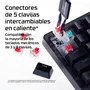 HyperX Origins 2 65 Teclado Mecánico Compacto RGB Negro