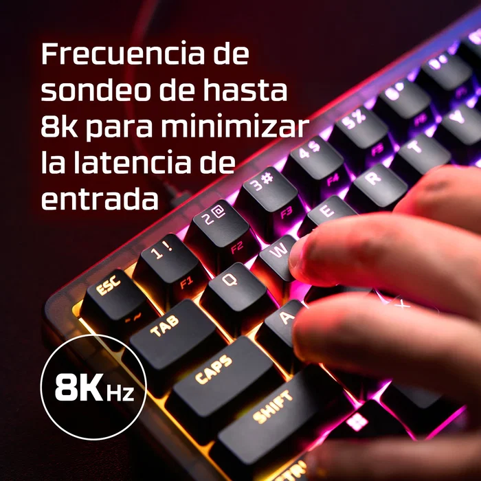 HyperX Origins 2 65 Teclado Mecánico Compacto RGB Negro HyperX Origins 2 65 Teclado Mecánico Compacto RGB Negro
