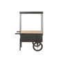 DKD Home Decor Expositor Abeto MDF 115x58x170 Carro Negro