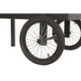 DKD Home Decor Expositor Abeto MDF 115x58x170 Carro Negro