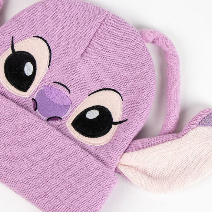 Cerdá Gorro de Punto Angel Stitch Disney Rosa Cerdá Gorro de Punto Angel Stitch Disney Rosa