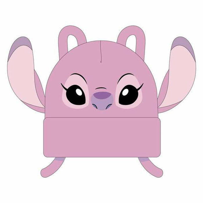 Cerdá Gorro de Punto Angel Stitch Disney Rosa Cerdá Gorro de Punto Angel Stitch Disney Rosa