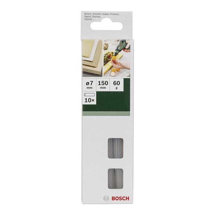 Bosch Barras de pegamento caliente Cristal transparent Bosch Barras de pegamento caliente Cristal transparent