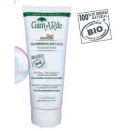 GAMARDE Champu Cabello Suave 200Gr Bio - Limpieza extra y delicada para cueros cabelludos sensibles, uso frecuente.