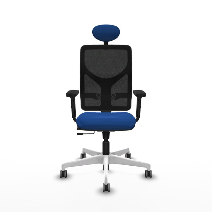 PIQUERAS Y CRESPO Silla de oficina Motilla con mecanismo Sincro/Traslack, Azul y Negro PIQUERAS Y CRESPO Silla de oficina Motilla con mecanismo Sincro/Traslack, Azul y Negro