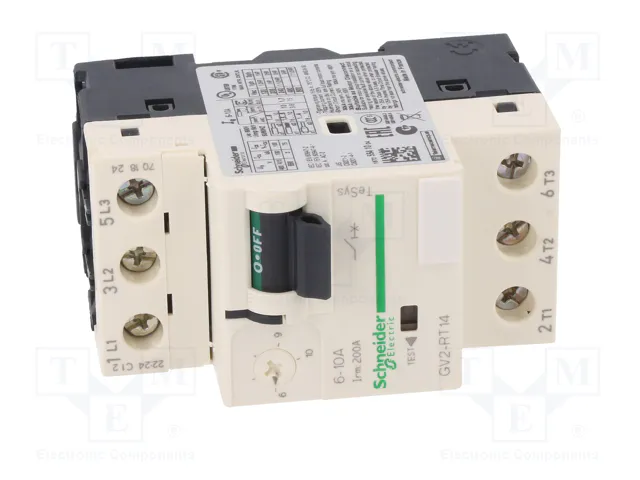 SCHNEIDER ELECTRIC Interruptor motorizado GV2RT14 3/4kW 230÷690VAC