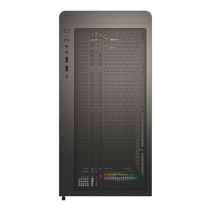 Montech Midi Tower XR Wood Black Negra Madera