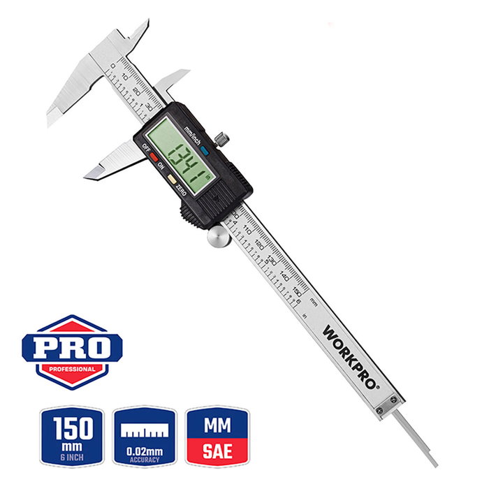 Workpro Calibre vernier digital 150 mm