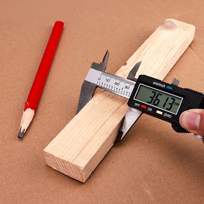 Workpro Calibre Vernier Digital 150 mm Acero Inoxidable Pantalla LCD Métrico SAE Precisión 0.02 mm