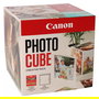 Canon PP-201 Photo Cube Creative Kit con Papel Fotográfico Glossy 40 Hojas Azul