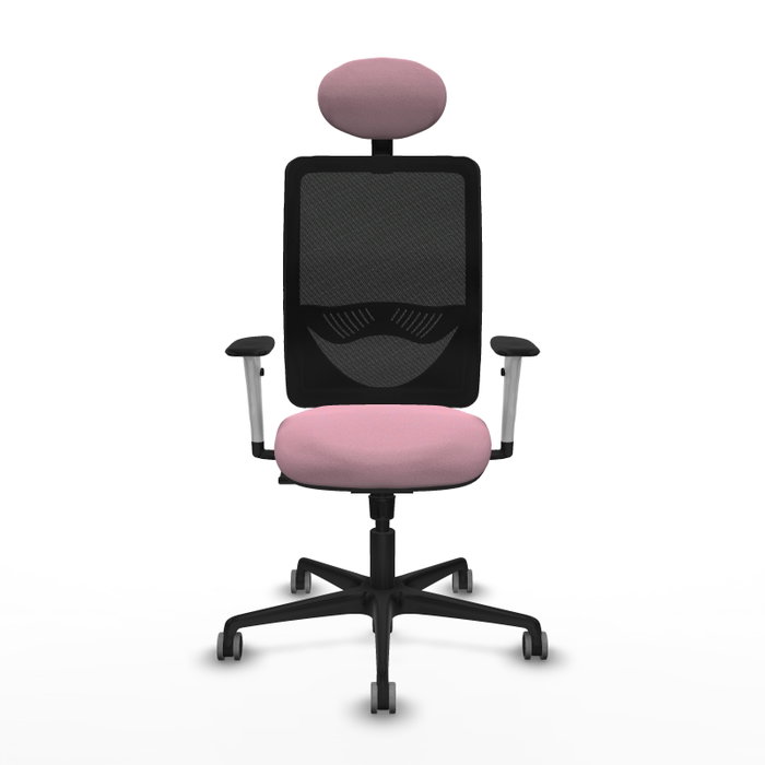 PIQUERAS Y CRESPO Silla de oficina Zulema Rosa con mecanismo Sincro PIQUERAS Y CRESPO Silla de oficina Zulema Rosa con mecanismo Sincro