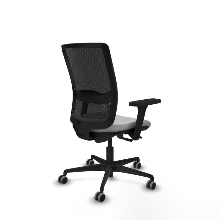 PIQUERAS Y CRESPO Silla de oficina Haches Gris claro y Negro PIQUERAS Y CRESPO Silla de oficina Haches Gris claro y Negro