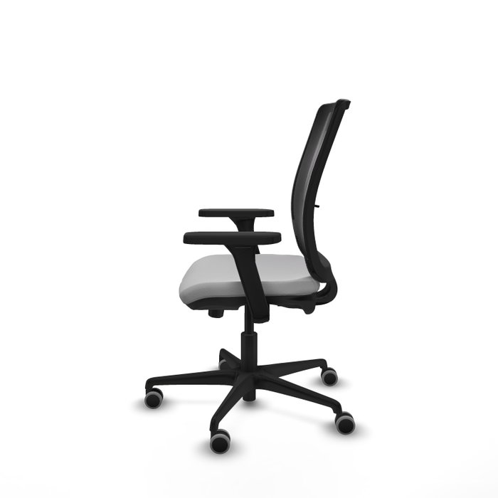 PIQUERAS Y CRESPO Silla de oficina Haches Gris claro y Negro PIQUERAS Y CRESPO Silla de oficina Haches Gris claro y Negro