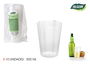 Algon Set 10 Vasos Sidra PP 500ml 9x9x12.5cm (40 Unidades)