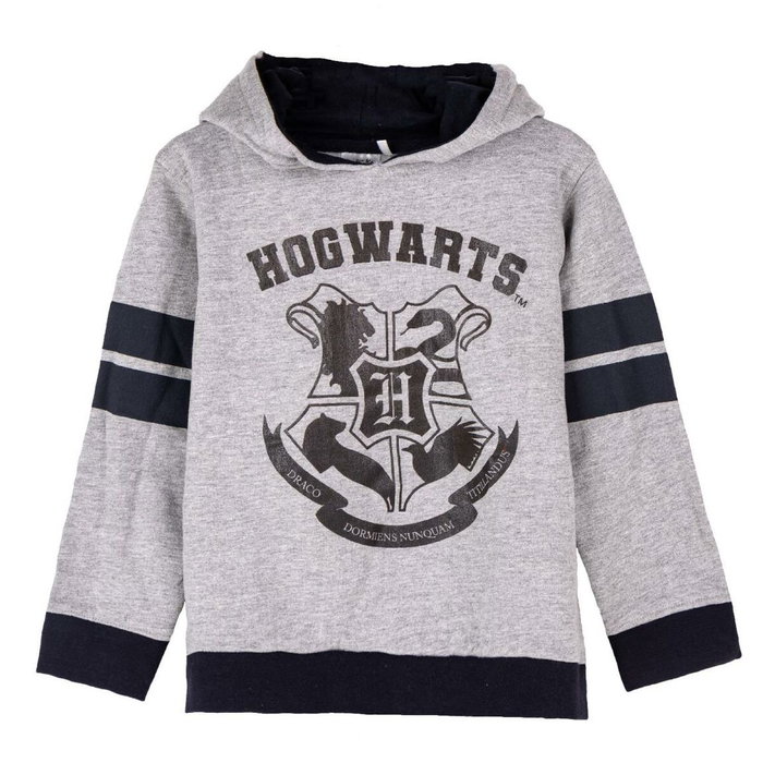 Sudadera con Capucha Niño Harry Potter Gris Sudadera con Capucha Niño Harry Potter Gris
