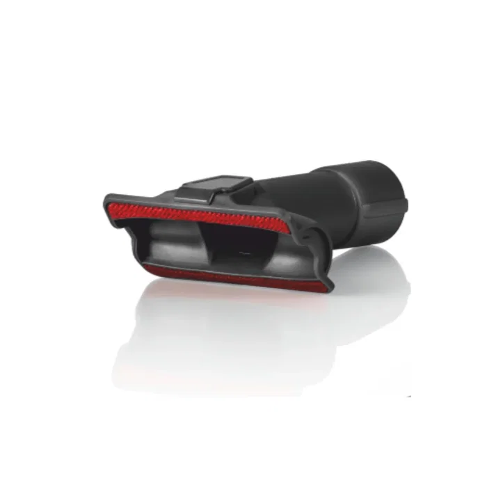 Haeger VC-600.047A Aspiradora Escoba 2 en 1 Vertical 600 W Sin Bolsa, 0.6 L, Ciclónica, Negro y Rojo