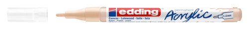 EDDING Marcador Acrylic 5300 Cónico 1-2 mm Beige Cálido (Set de 10) EDDING Marcador Acrylic 5300 Cónico 1-2 mm Beige Cálido (Set de 10)