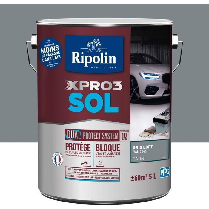 Pintura de Imprimación Ripolin Gris Satinado