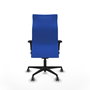 PIQUERAS Y CRESPO Sillón Albacete Azul con Mecanismo Sincro y Brazos 1D