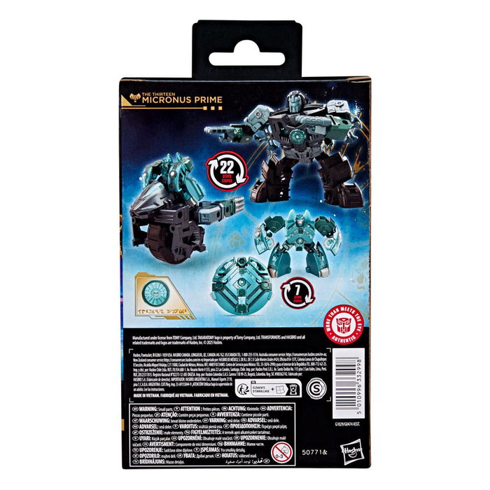 Hasbro Transformers Age of the Primes Micronus Prime Deluxe Class Hasbro Transformers Age of the Primes Micronus Prime Deluxe Class