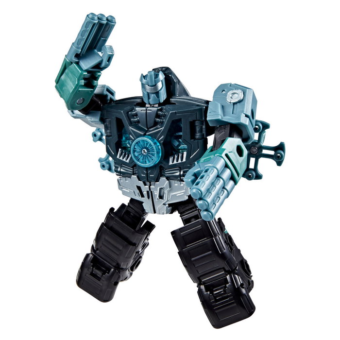 Hasbro Transformers Age of the Primes Micronus Prime Figura 14cm se convierte en 22 pasos