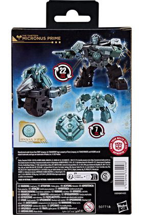 Hasbro Transformers Age of the Primes Micronus Prime Deluxe Class