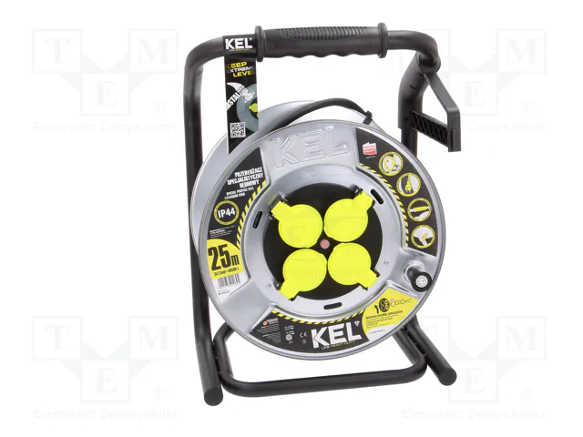 KEL Prolongador de alimentación H05RR-F 3G2,5mm2 25m KEL Prolongador de alimentación H05RR-F 3G2,5mm2 25m