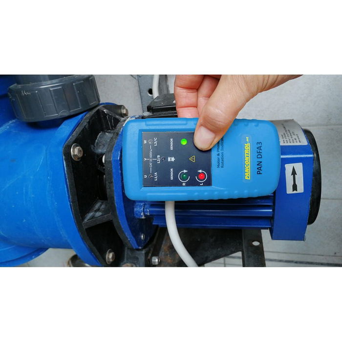 Pancontrol Indicador de Dirección de Motor y Campo Rotativo Tensión 120V-400V Frecuencia 2Hz-400Hz Detección Sin Contacto