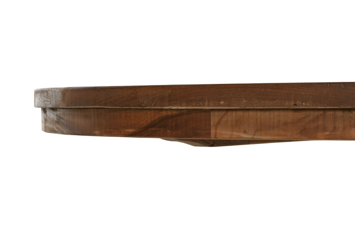 Mesa de Comedor Home ESPRIT Natural madera de teca 160 X 160 X 78 cm