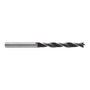 Wolfcraft Broca para Madera Ø6.00x93 mm - Espiral para Madera Blanda, Longitud de Trabajo 60 mm, Acero al Cromo-Vanadio, Vástago Redondo