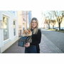 Kerbl Bolsa de transporte frontal Vacation Gris/azul