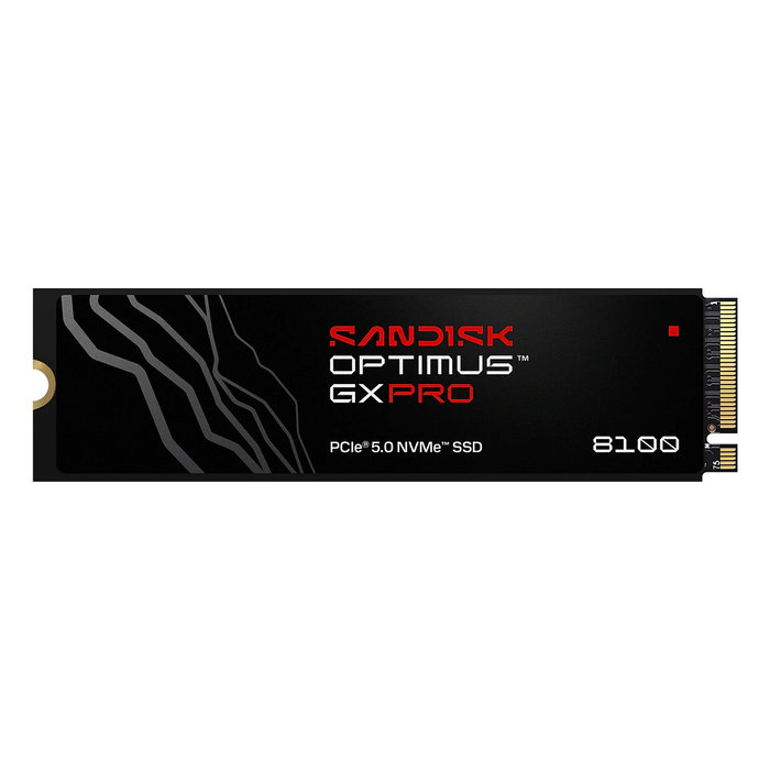 Sandisk Optimus GX PRO 8100 1 TB M.2 NVMe PCIe 5.0 Sandisk Optimus GX PRO 8100 1 TB M.2 NVMe PCIe 5.0
