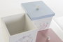 DKD Home Decor Caja MDF 11,5x11,5x11 Surtido 2 Colores
