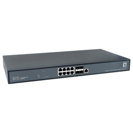 LevelOne XEL-1291 Switch 8x10GE/4x10GSFP+ 19" Managed L3