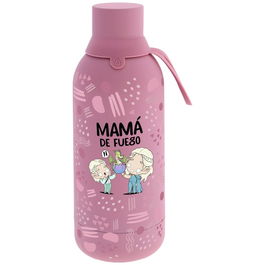 AUREA Mama de Fuego Botella Térmica 500ml - Acero Inoxidable, Doble Capa, 24h Frío / 12h Caliente, Libre de BPA