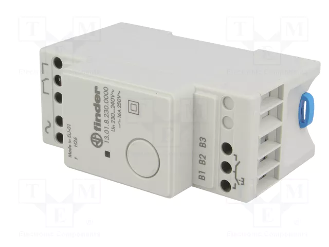 FINDER Relé de instalación Serie 13.01 SPDT 230V AC