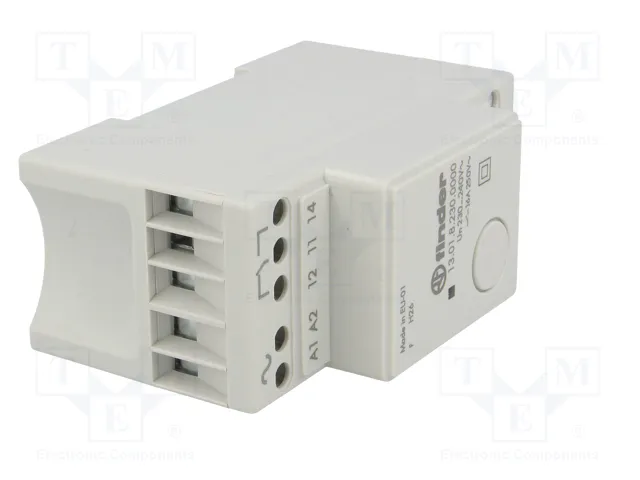 FINDER Relé de instalación Serie 13.01 SPDT 230V AC