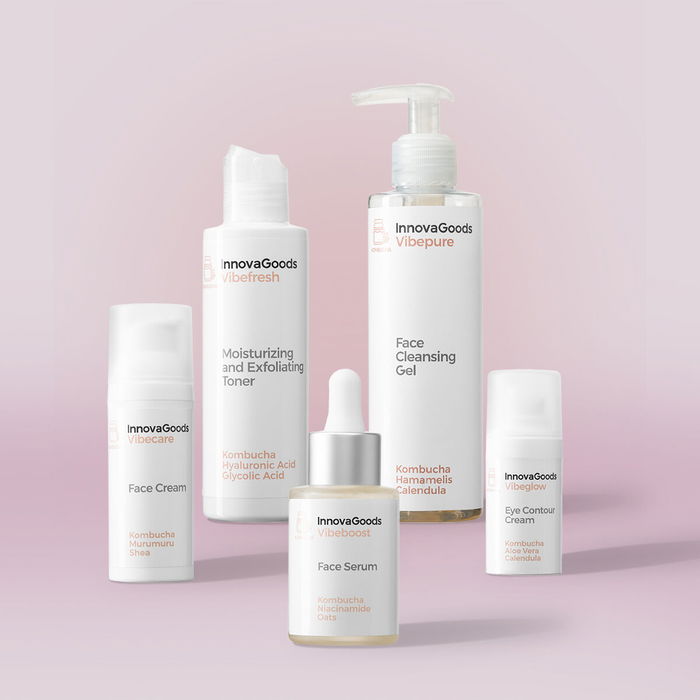 Pack de Rutina Facial Kombucha InnovaGoods Pack de Rutina Facial Kombucha InnovaGoods