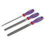 Workpro Juego de 3 limas de 200 mm