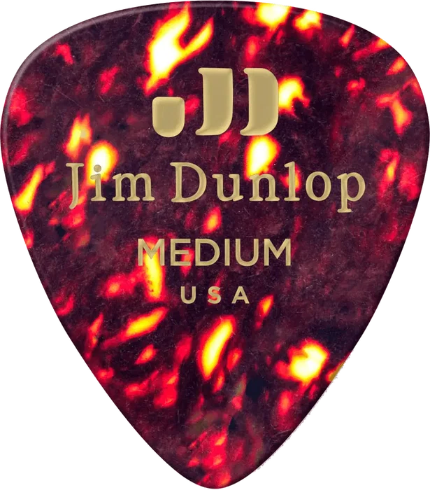 DUNLOP Pack 12 Púas Genuine Celluloid Medium