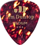 DUNLOP Pack 12 Púas Genuine Celluloid Medium