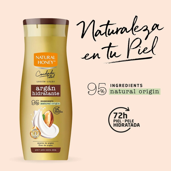 Natural Honey Elixir de Argán Loción Corporal 330 ml Natural Honey Elixir de Argán Loción Corporal 330 ml