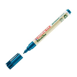Edding Marcador permanente EcoLine 25 azul punta cónica 1mm