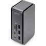 Digitus D USB - Hub Docking Station USB-C a DisplayPort/HDMI, 2xUSB-C, 3xUSB 3.2, 3xUSB 2.0, Lector Tarjetas, Audio, RJ45