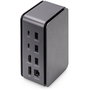 Digitus D USB - Hub Docking Station USB-C a DisplayPort/HDMI, 2xUSB-C, 3xUSB 3.2, 3xUSB 2.0, Lector Tarjetas, Audio, RJ45