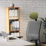 PIQUERAS Y CRESPO Silla de oficina Zulema Verde petróleo y Blanco